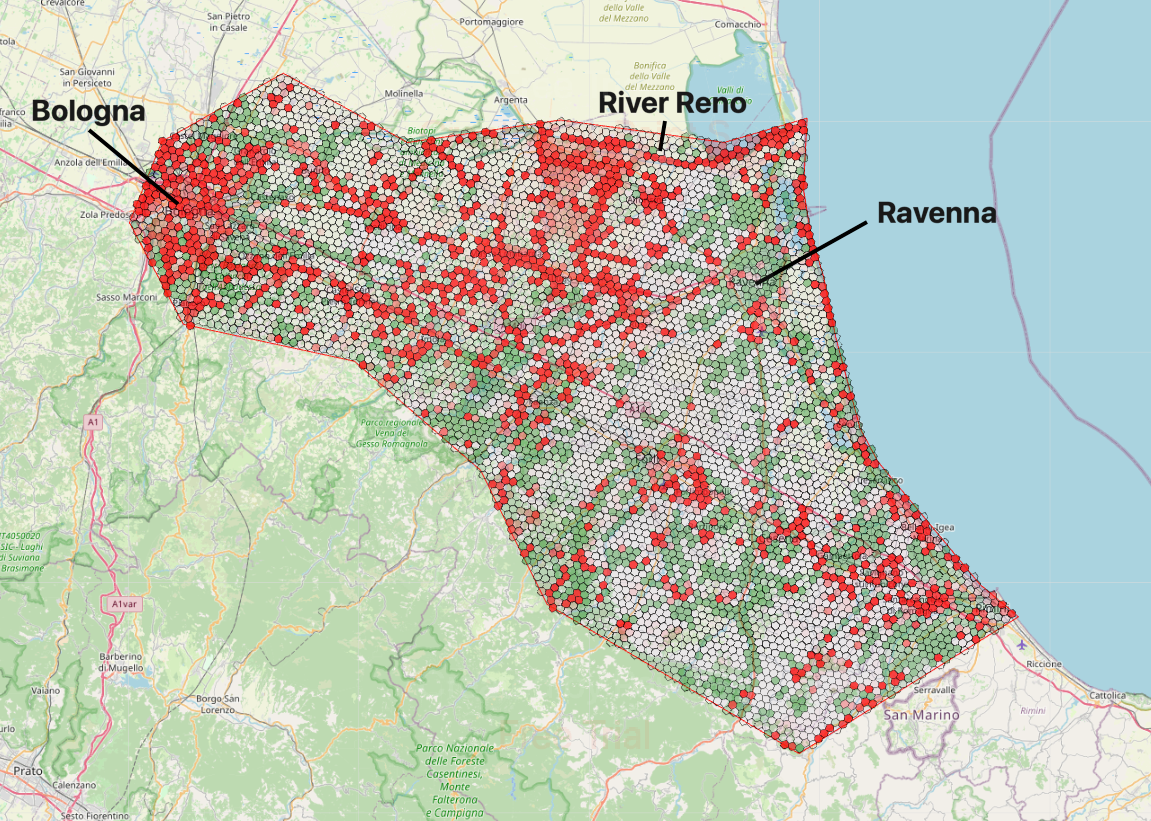 Post-disaster temporal surge in OSM edits